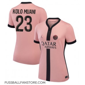 Paris Saint-Germain Randal Kolo Muani #23 Replik 3rd trikot Damen 2024-25 Kurzarm